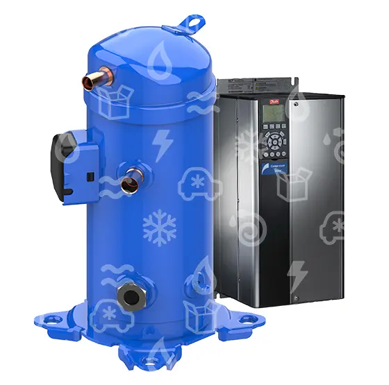 kompresor scroll Danfoss VZH065CGAMA, R410 - 380/420V 50/60Hz
